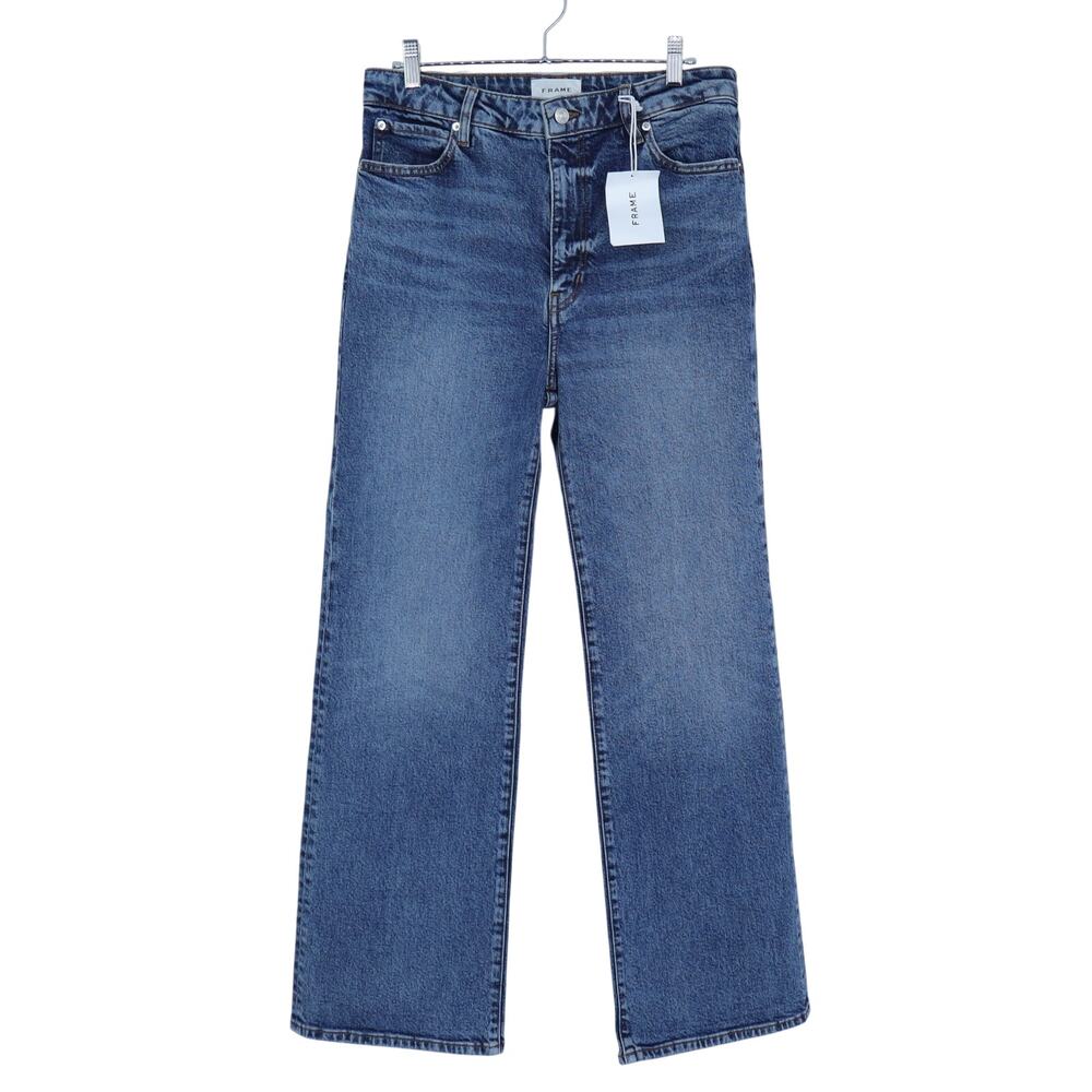 Frame Pixie Arrow Jeans Cloudlet Blue Medium Stonewash NWT Bootcut Women's 30